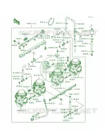 Carburetor026548&ampNAMI. per Kawasaki ZR1100 Zephyr 1994