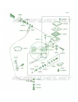Clutch Master Cylinder per Kawasaki ZR1100 Zephyr 1994
