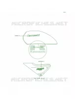 DecalsZR1100 A1 per Kawasaki ZR1100 Zephyr 1994