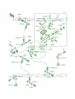 Front Master Cylinder per Kawasaki ZR1100 Zephyr 1994