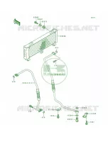 Oil Cooler per Kawasaki ZR1100 Zephyr 1994