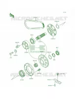 Secondary Shaft per Kawasaki ZR1100 Zephyr 1994