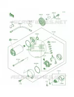 Starter Motor per Kawasaki ZR1100 Zephyr 1994