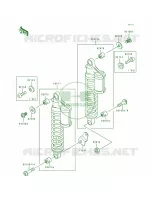 SuspensionShock Absorber per Kawasaki ZR1100 Zephyr 1994