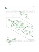 Taillights per Kawasaki ZR1100 Zephyr 1994