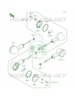 Turn Signals per Kawasaki ZR1100 Zephyr 1994
