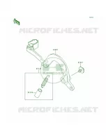 Brake Pedal per Kawasaki KDX200 1995