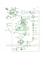 Carburetor per Kawasaki KDX200 1995