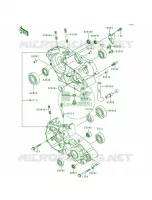 Crankcase per Kawasaki KDX200 1995
