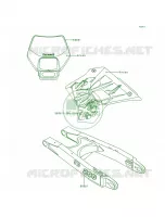 DecalsKDX200 H1 per Kawasaki KDX200 1995