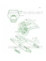 DecalsKDX200 H2 per Kawasaki KDX200 1995