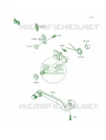 Gear Change Mechanism per Kawasaki KDX200 1995