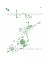 Generator per Kawasaki KDX200 1995