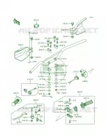 Handlebar per Kawasaki KDX200 1995
