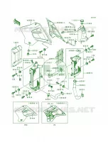 RadiatorKDX200 H4H5 per Kawasaki KDX200 1995