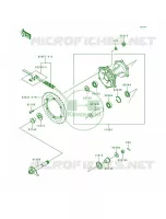 Rear Hub per Kawasaki KDX200 1995