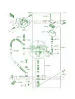 Rear Master Cylinder per Kawasaki KDX200 1995