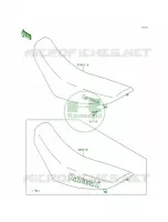 Seat per Kawasaki KDX200 1995