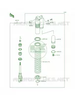 Shock Absorbers per Kawasaki KDX200 1995